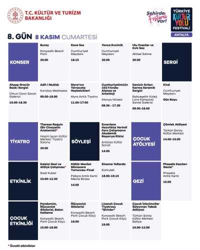 Antalya Kültür Yolu Festivali